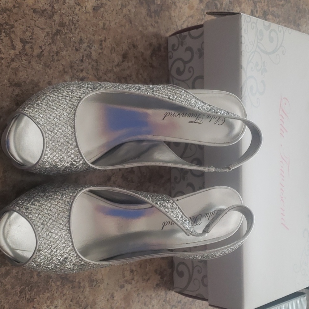 Glittery heels